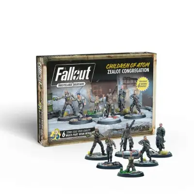 Figurine fallout ww children of atom zealot congregation